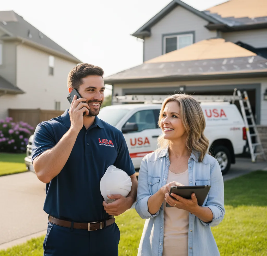 USA Roof Repair Experts customer support in Clearfield